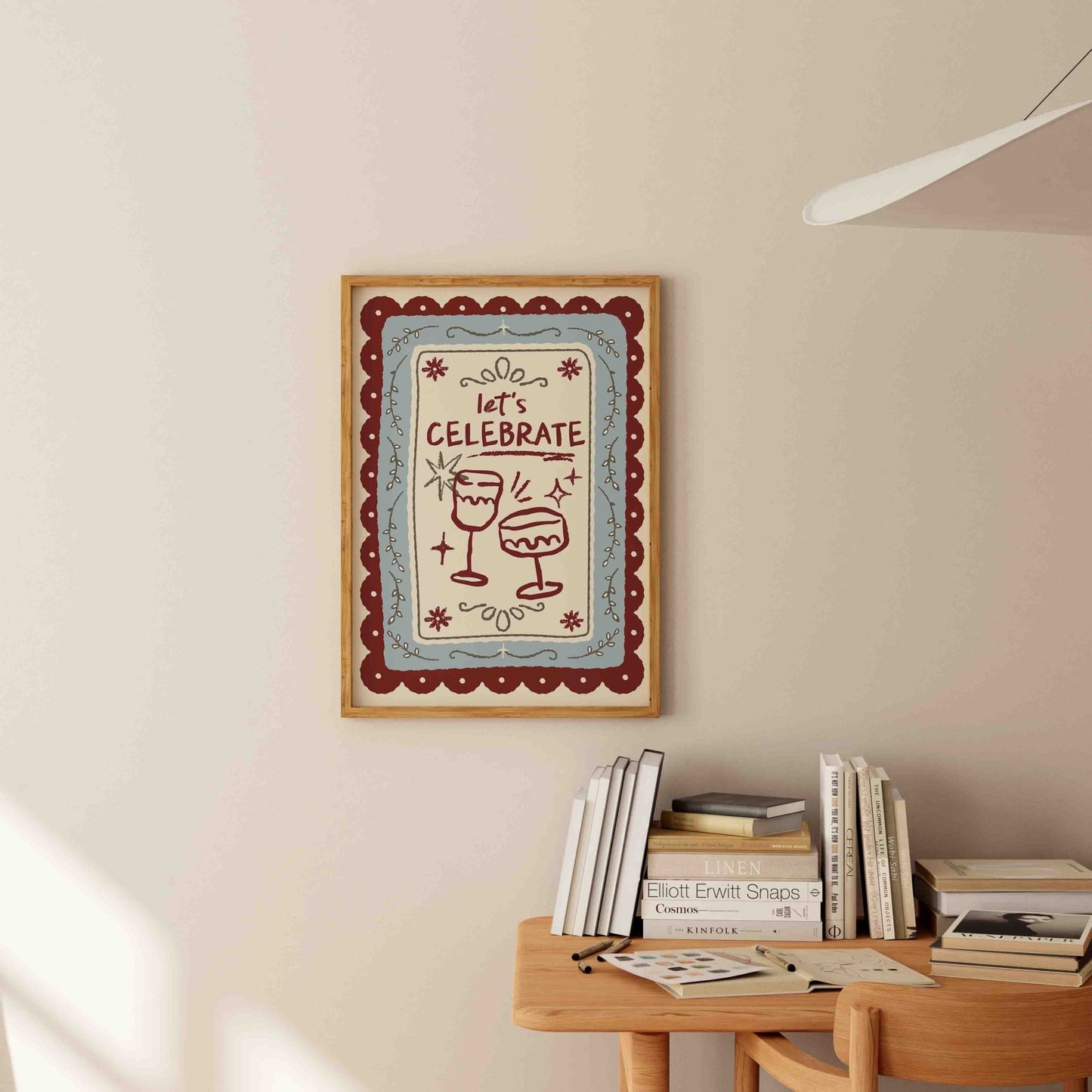 Let's Celebrate Art Print - Posterami