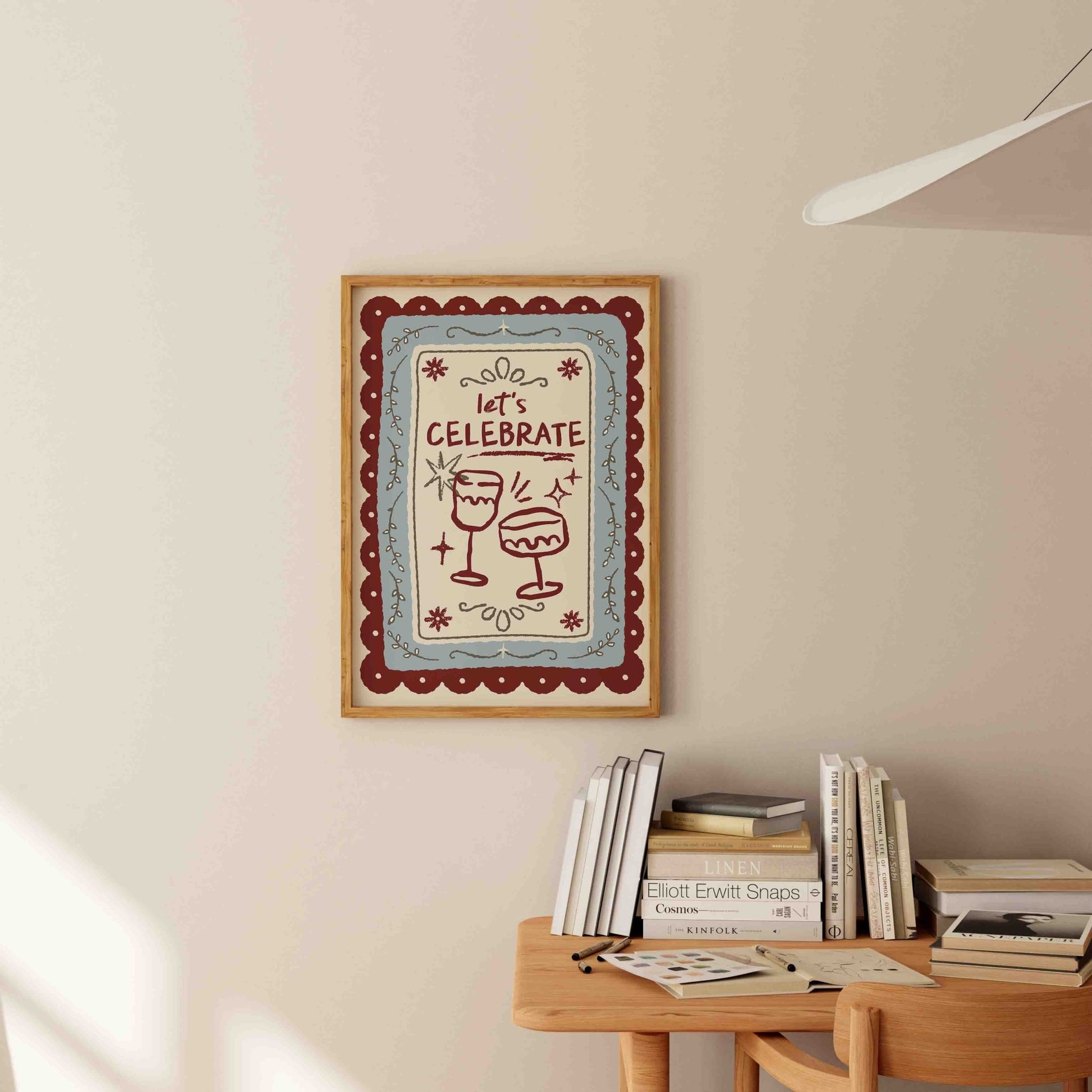 Let's Celebrate Art Print - Posterami