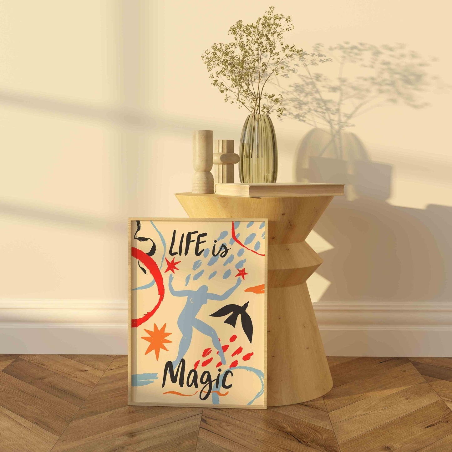 Life Is Magic Art Print - Posterami