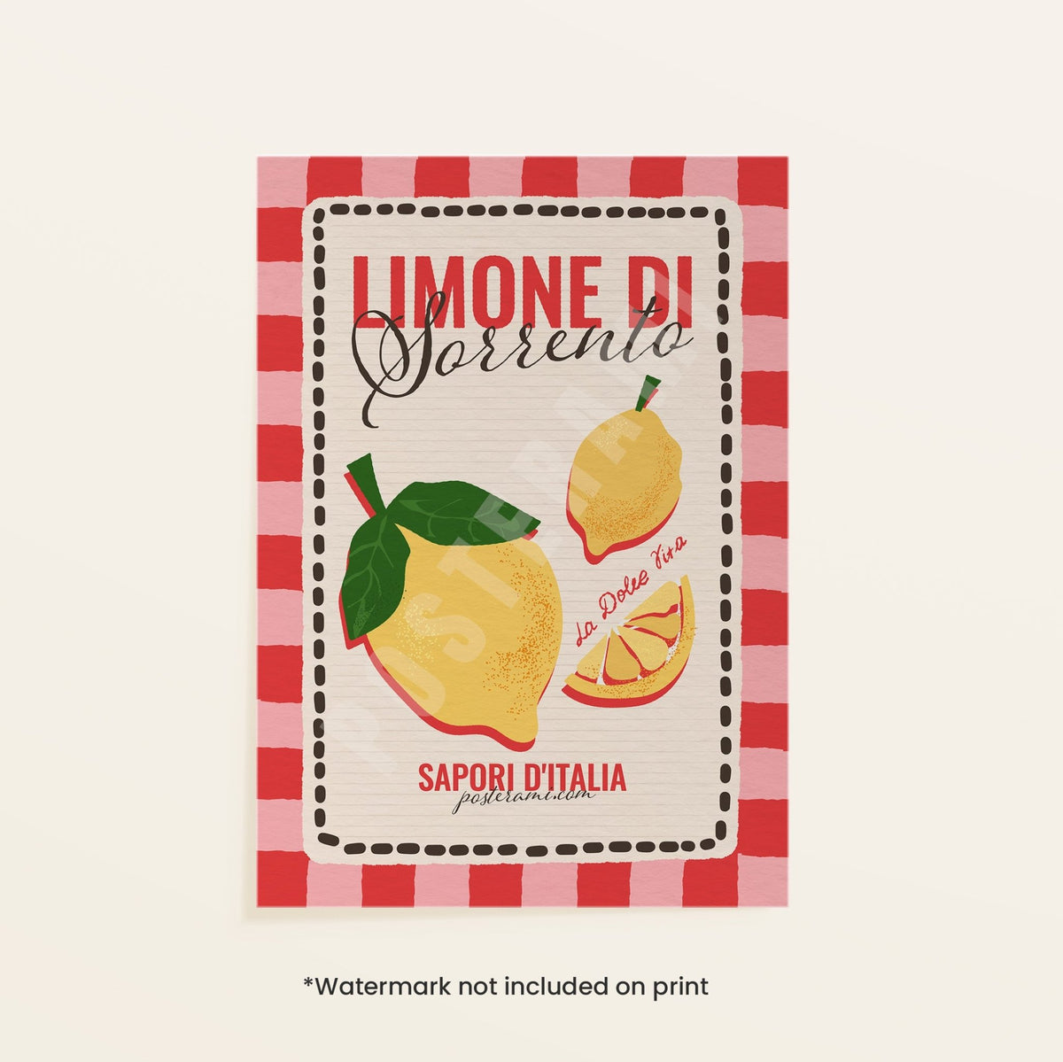 Limone di Sorrento Art Print - Posterami