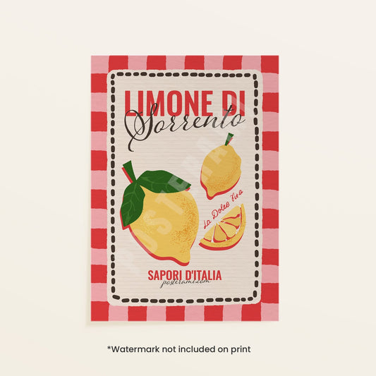 Limone di Sorrento Art Print - Posterami