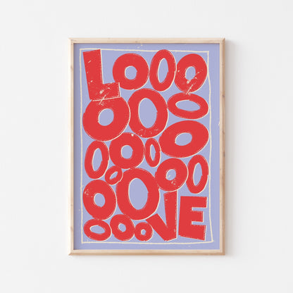 Love Art Print - Posterami