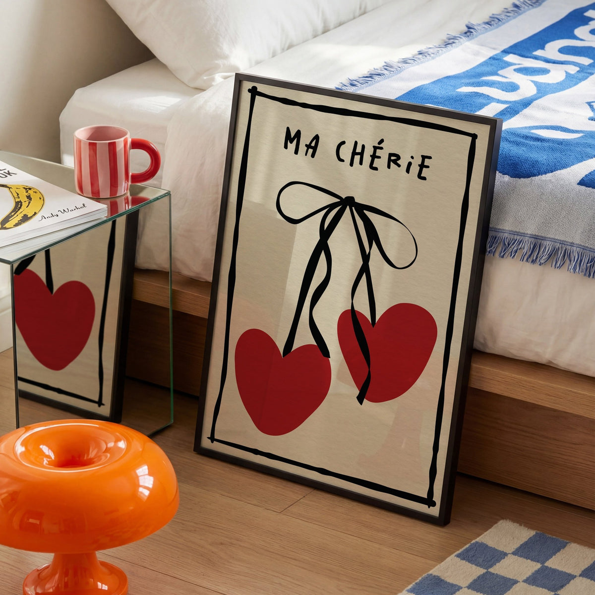 Ma Chérie Art Print - Posterami