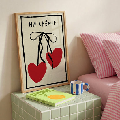 Ma Chérie Art Print - Posterami