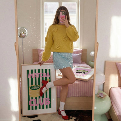 Matcha Club Art Print - Posterami