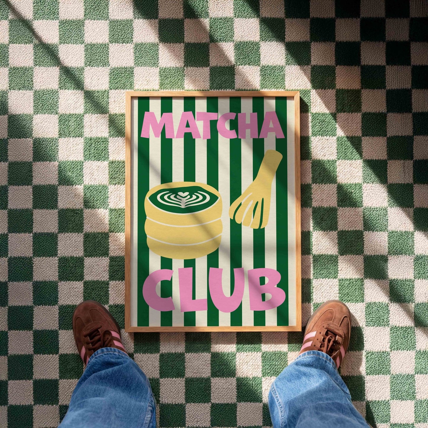 Matcha Club Art Print - Posterami
