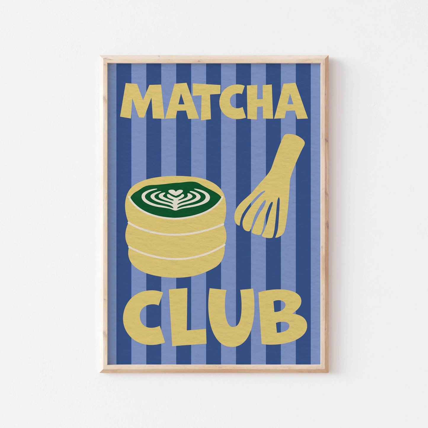 Matcha Club Art Print - Posterami
