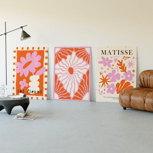 Matisse Print Set of 3 No. 17 - Posterami