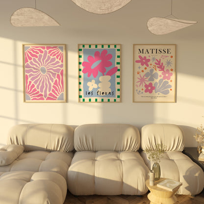 Matisse Print Set of 3 No. 18 - Posterami