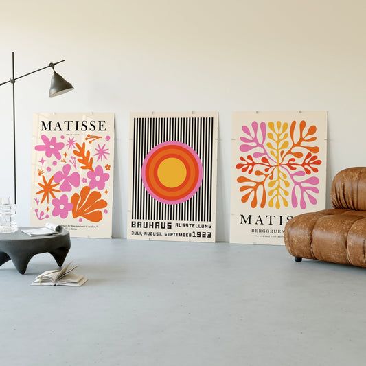 Matisse Print Set of 3 No. 19 - Posterami