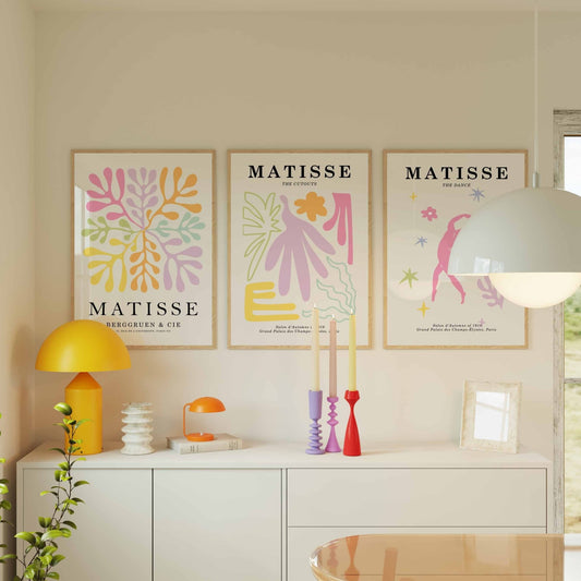 Matisse Print Set of 3 No. 20 - Posterami