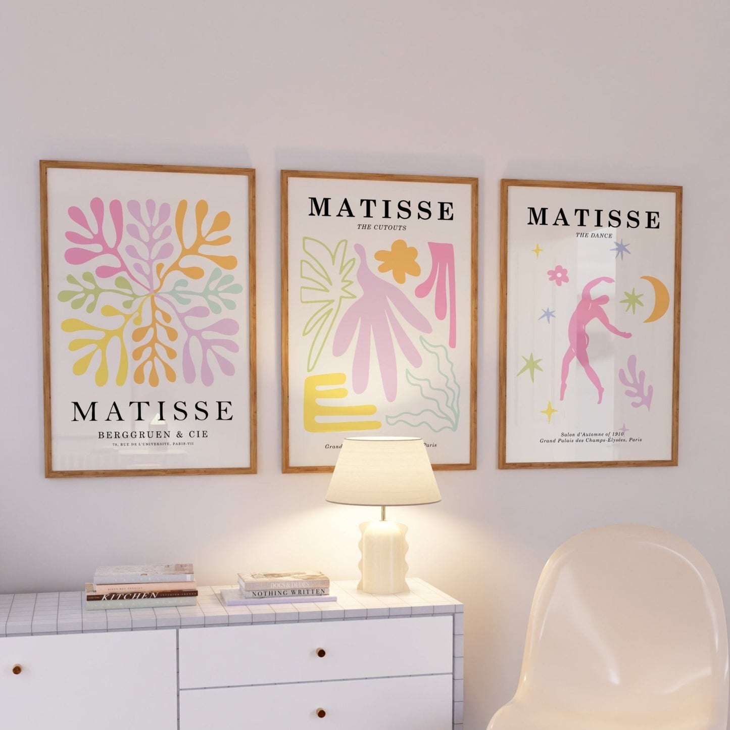 Matisse Print Set of 3 No. 20 - Posterami