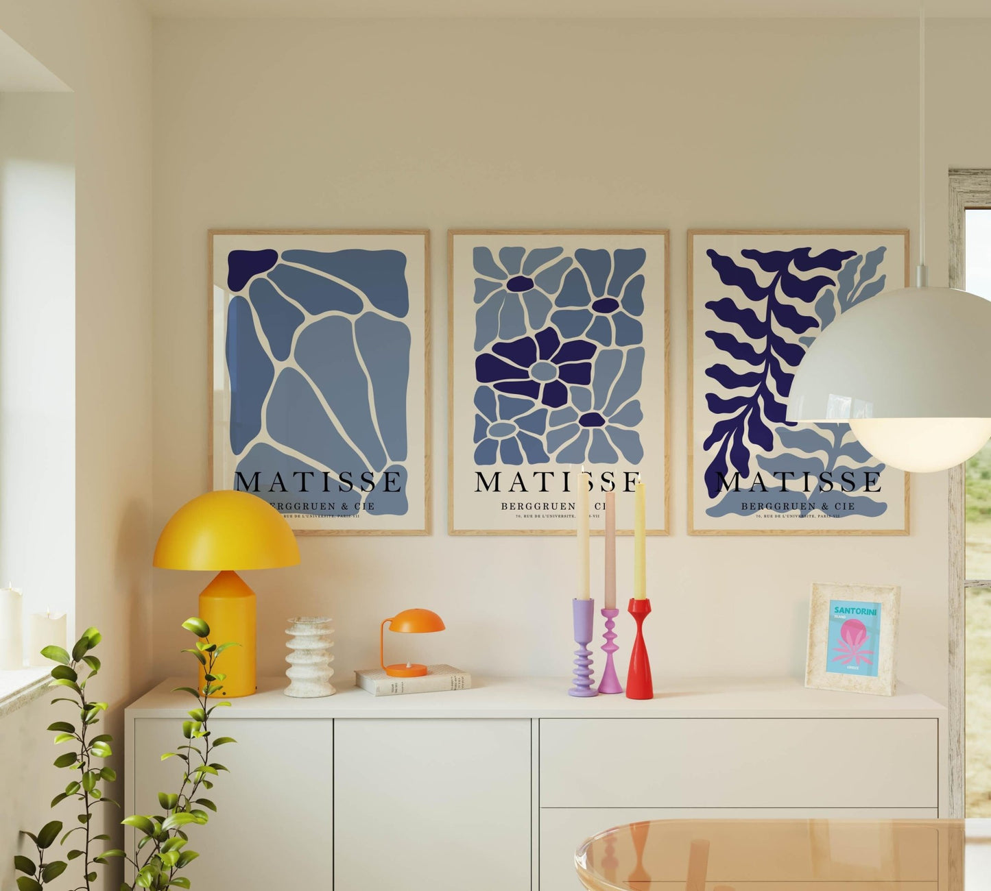 Matisse Print Set of 3 No. 22 - Posterami