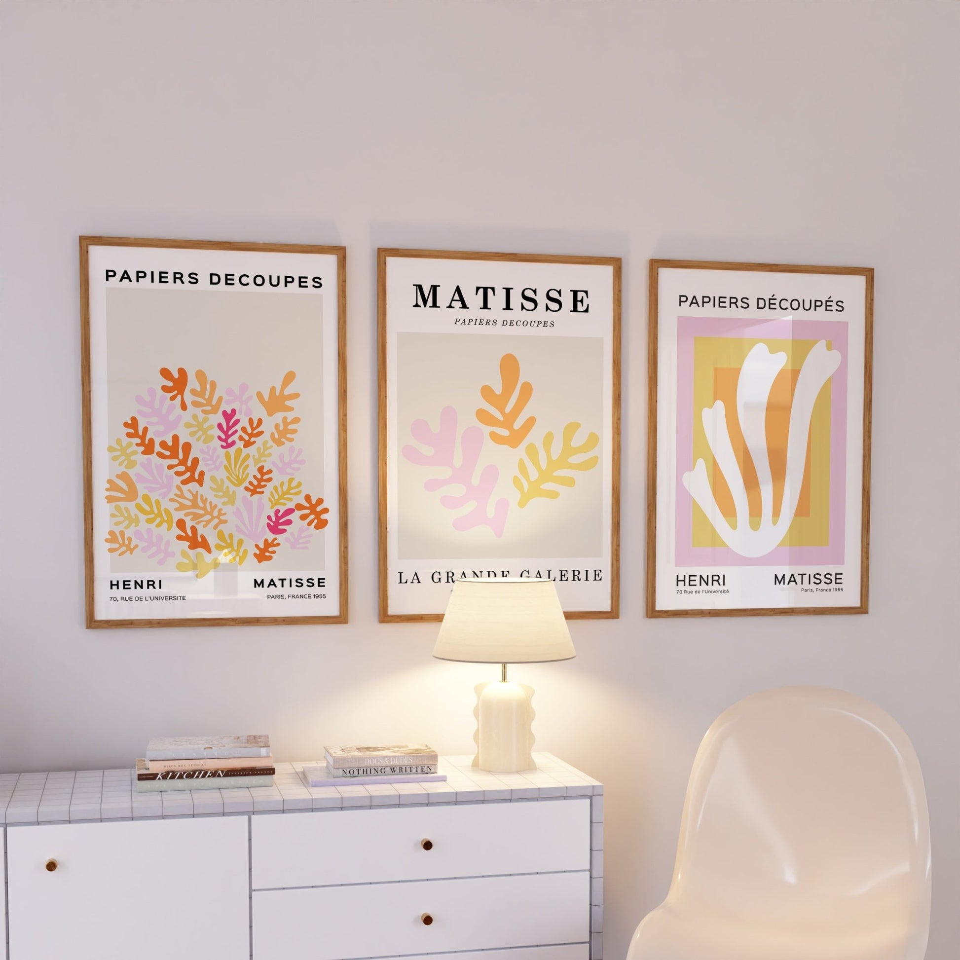 Matisse Print Set of 3 No. 23 - Posterami