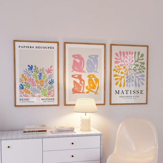 Matisse Print Set of 3 No. 24 - Posterami