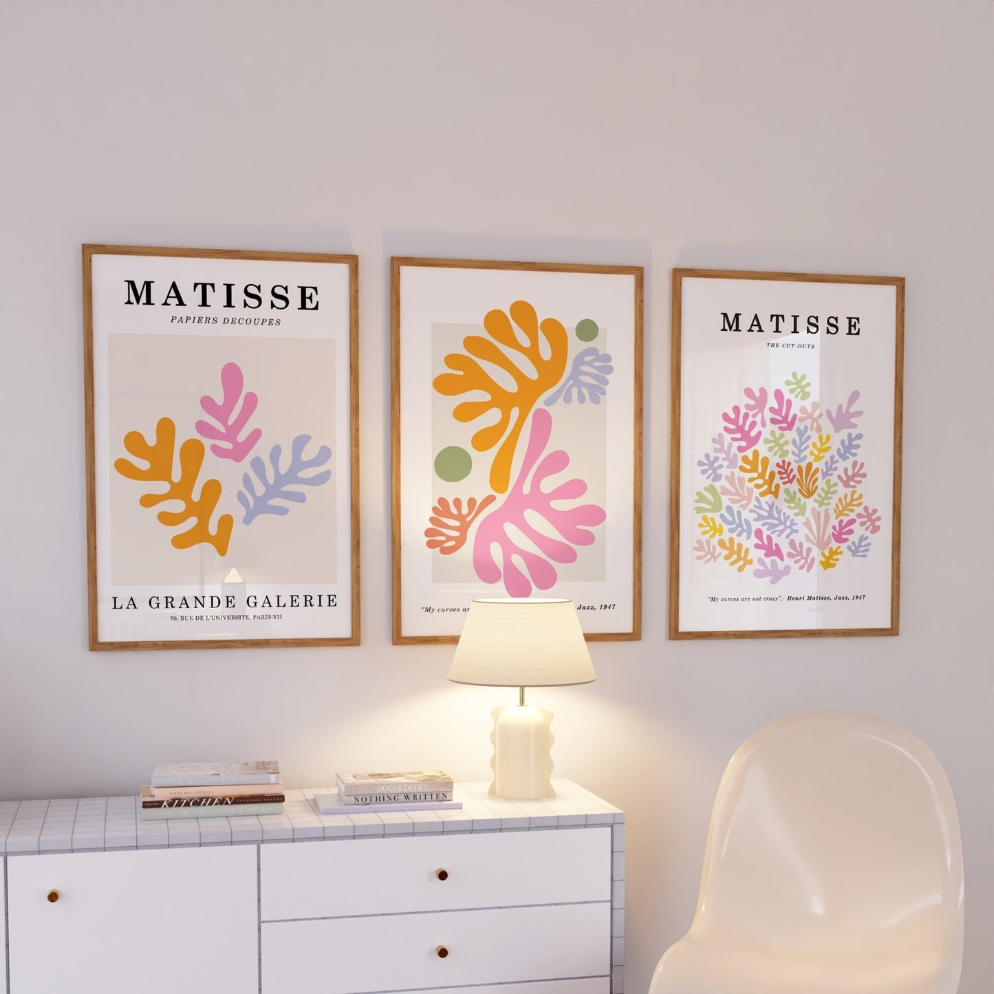 Matisse Print Set of 3 No. 25 - Posterami