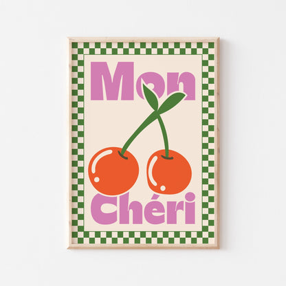 Mon Chéri Art Print - Posterami
