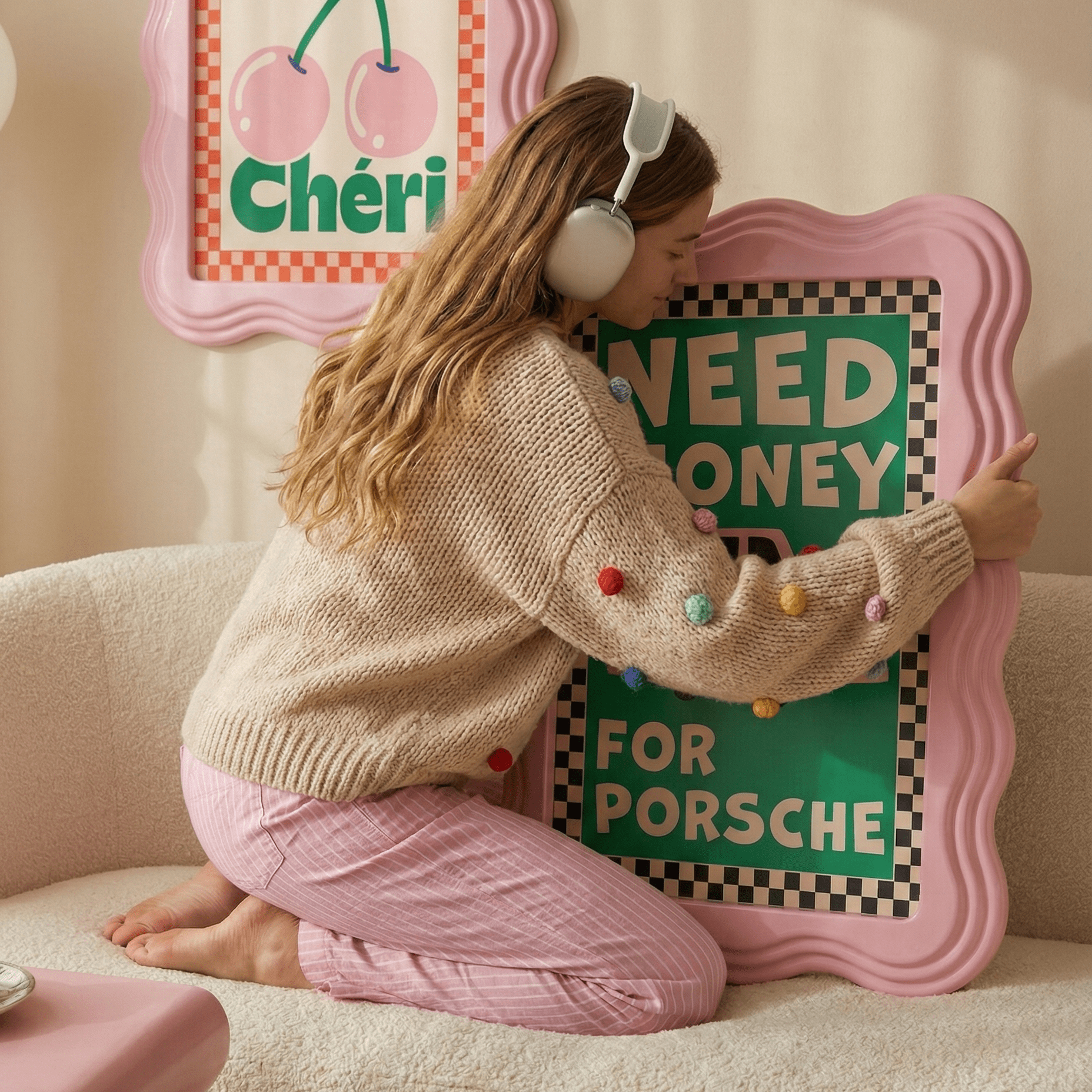 Need Money For Porsche Art Print - Posterami