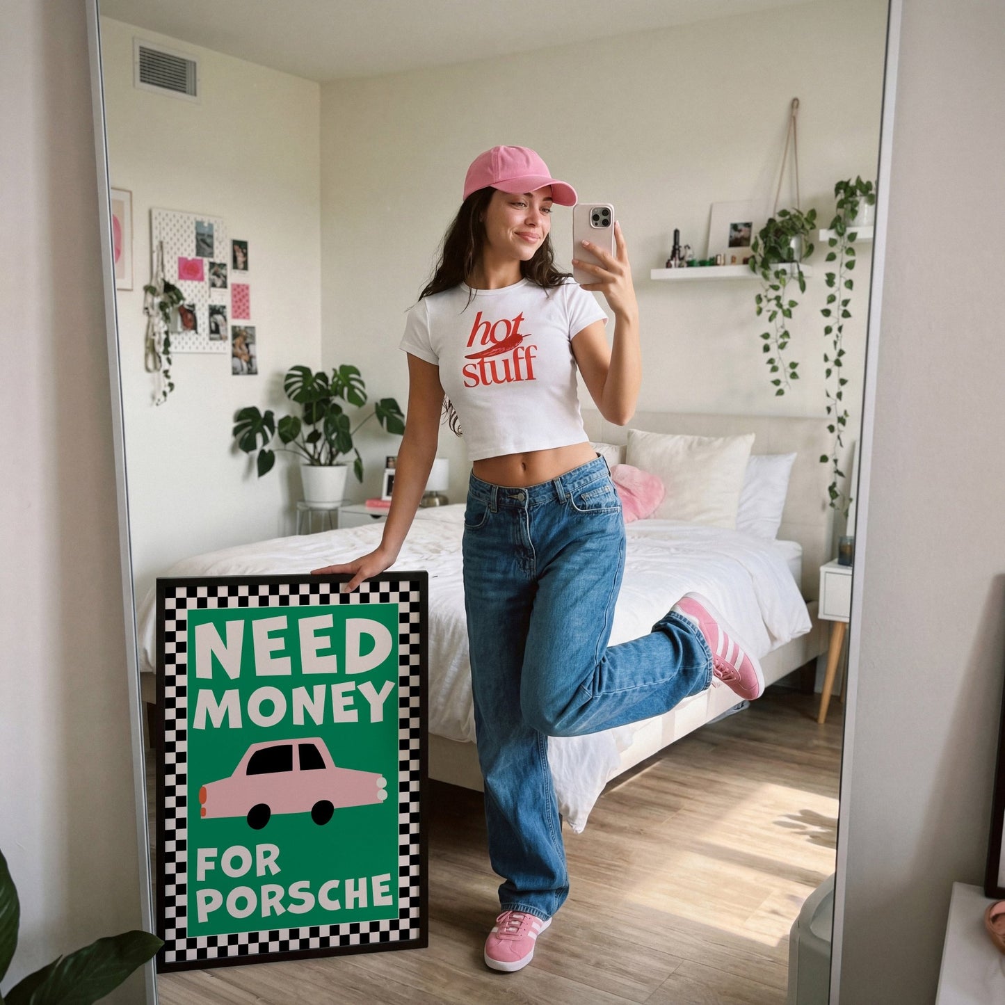 Need Money For Porsche Art Print - Posterami