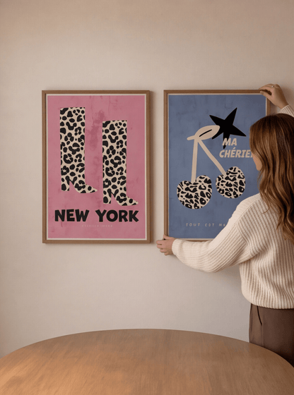 New York Fashion Week Art Print - Posterami