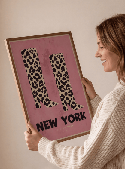 New York Fashion Week Art Print - Posterami