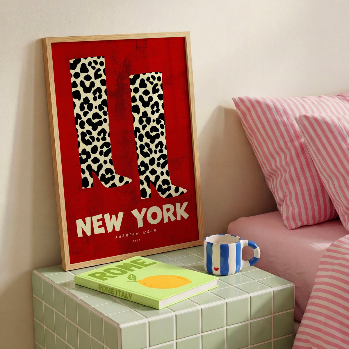 New York Fashion Week Art Print - Posterami