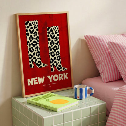 New York Fashion Week Art Print - Posterami