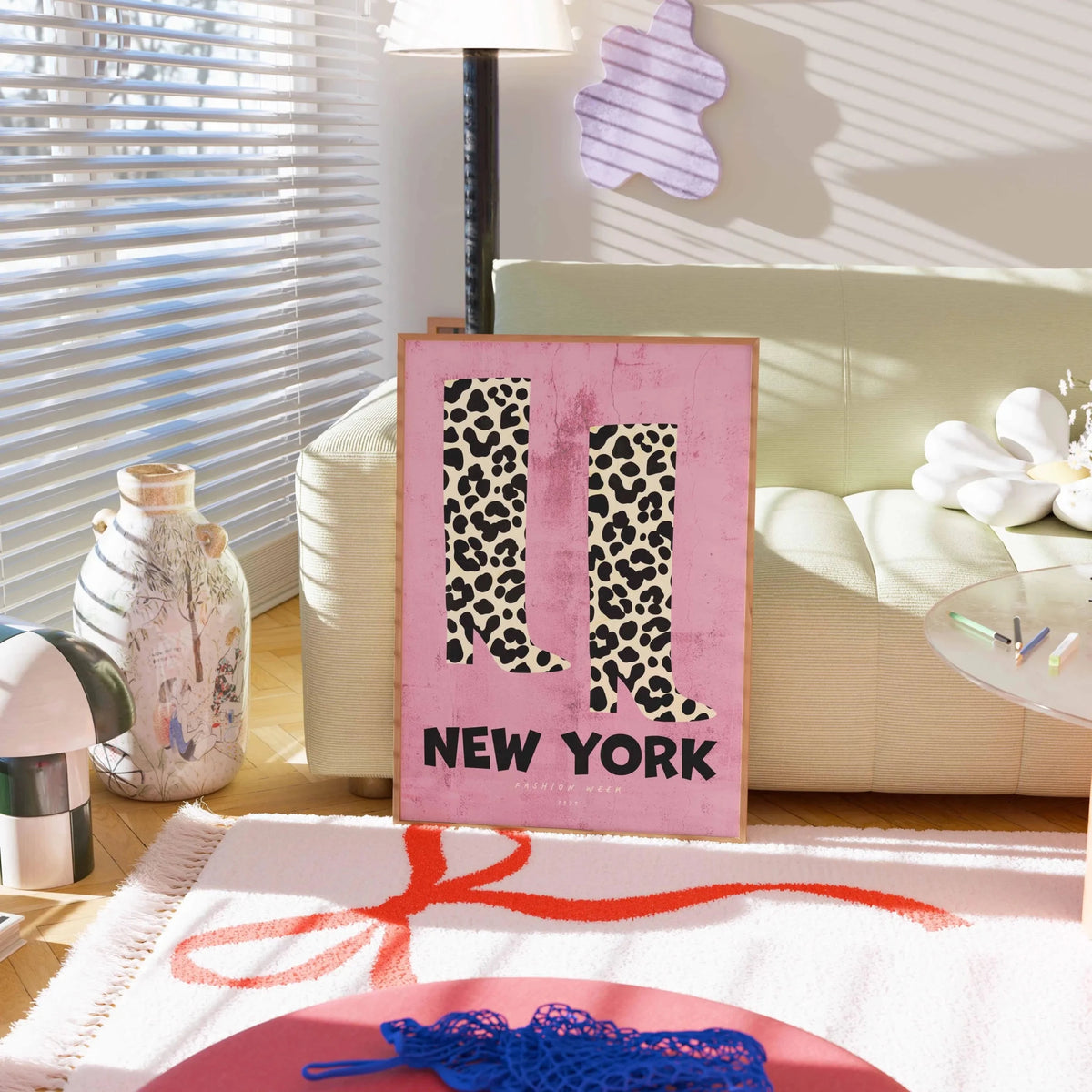 New York Fashion Week Art Print - Posterami