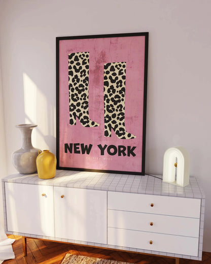New York Fashion Week Art Print - Posterami