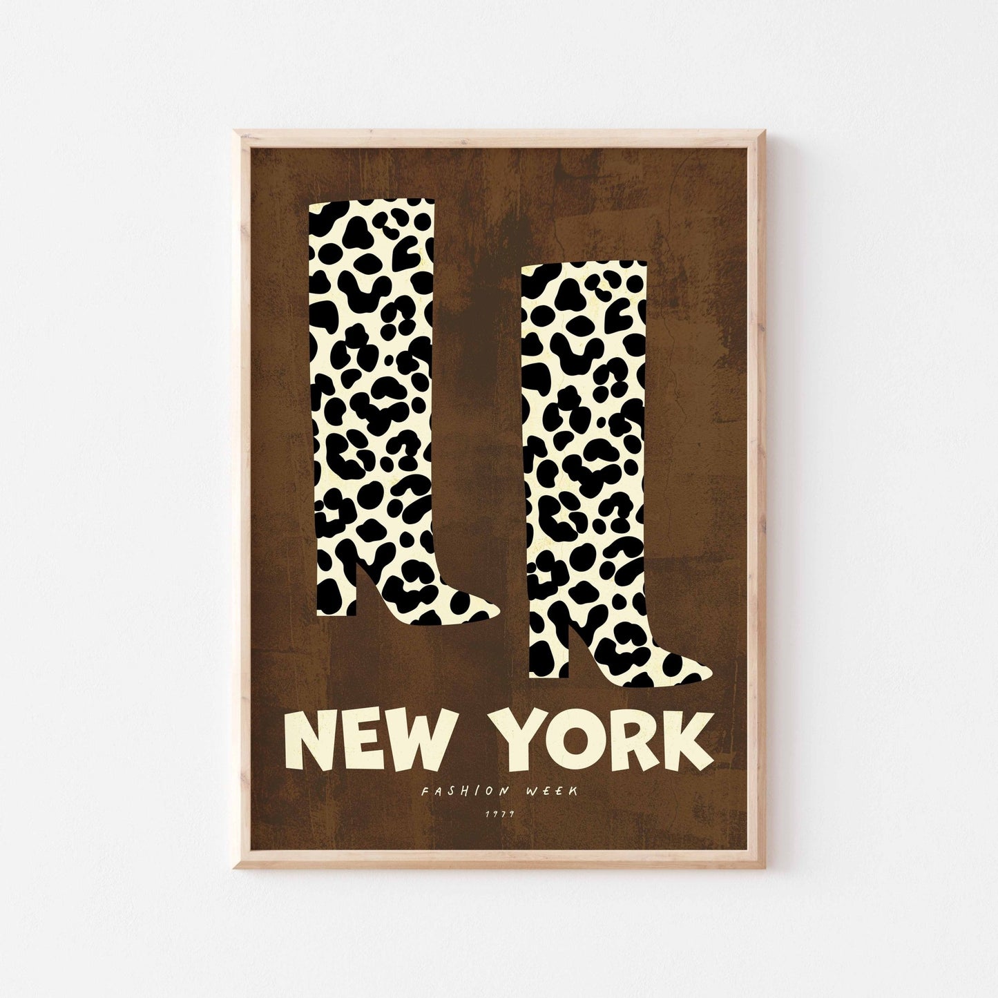 New York Fashion Week Art Print - Posterami