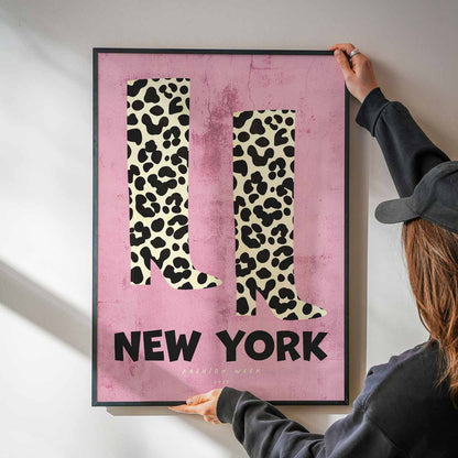 New York Fashion Week Art Print - Posterami