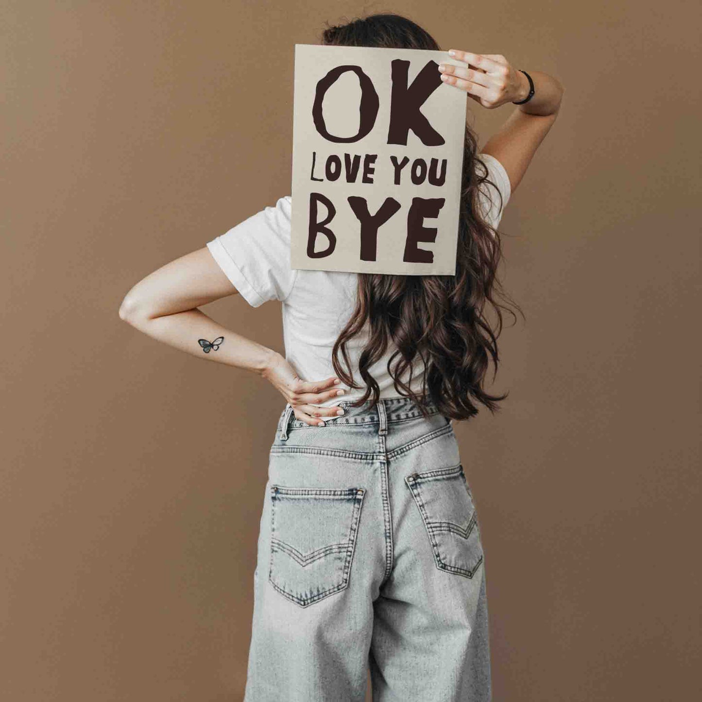 OK, Love You Bye Art Print - Posterami