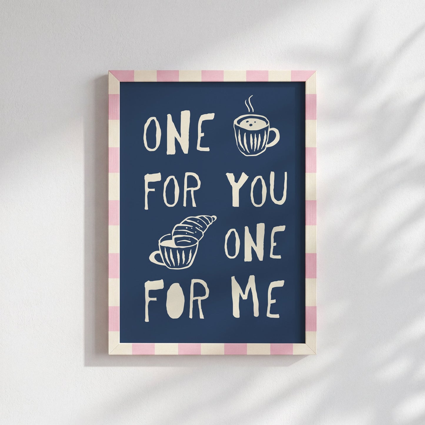 One For You One For Me Art Print - Posterami