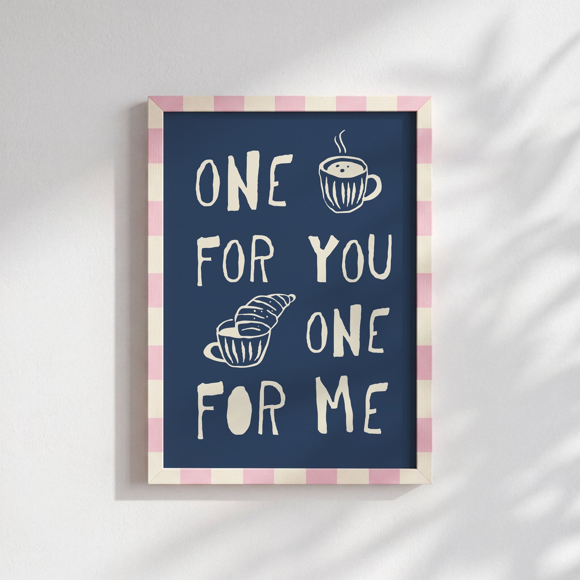 One For You One For Me Art Print - Posterami