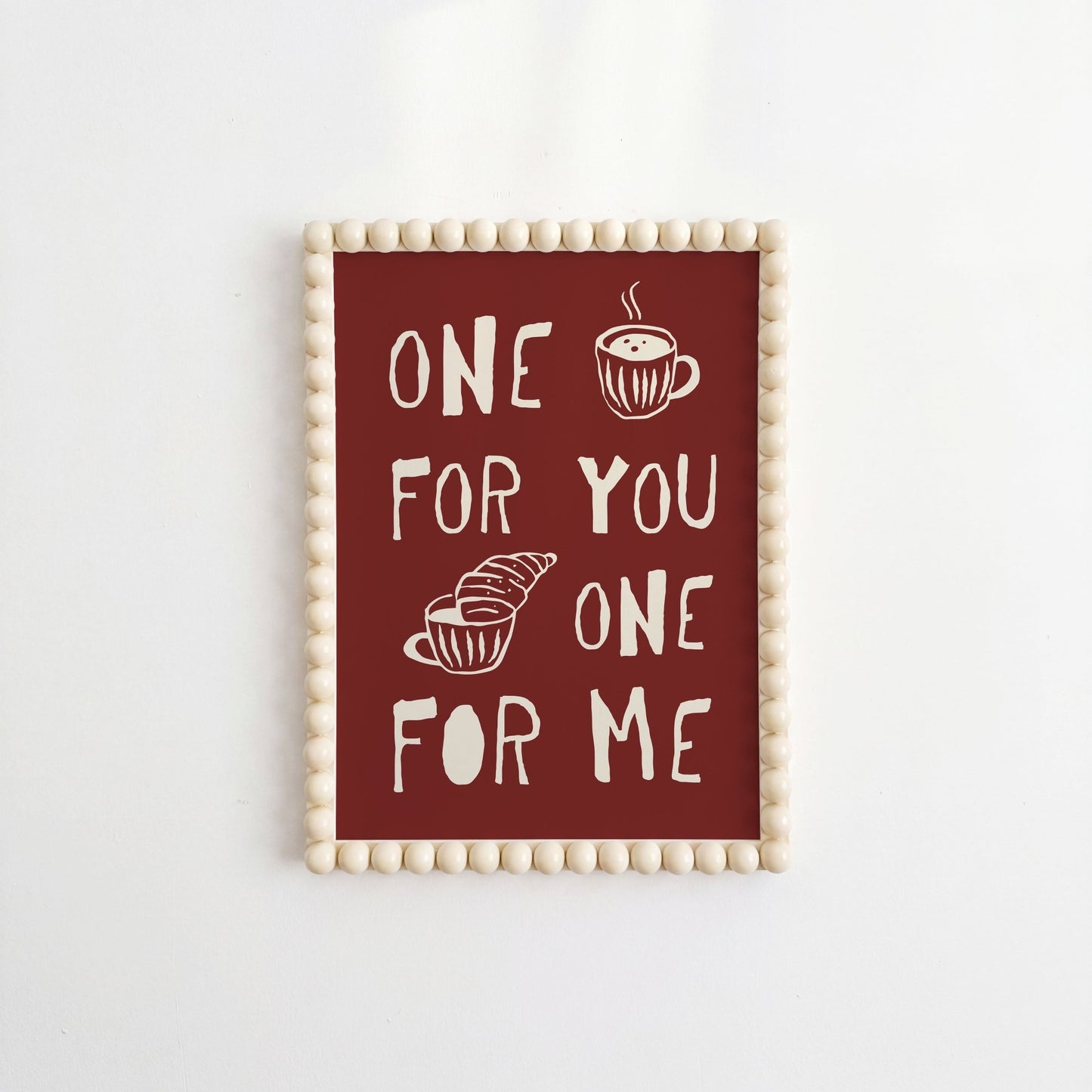One For You One For Me Art Print - Posterami