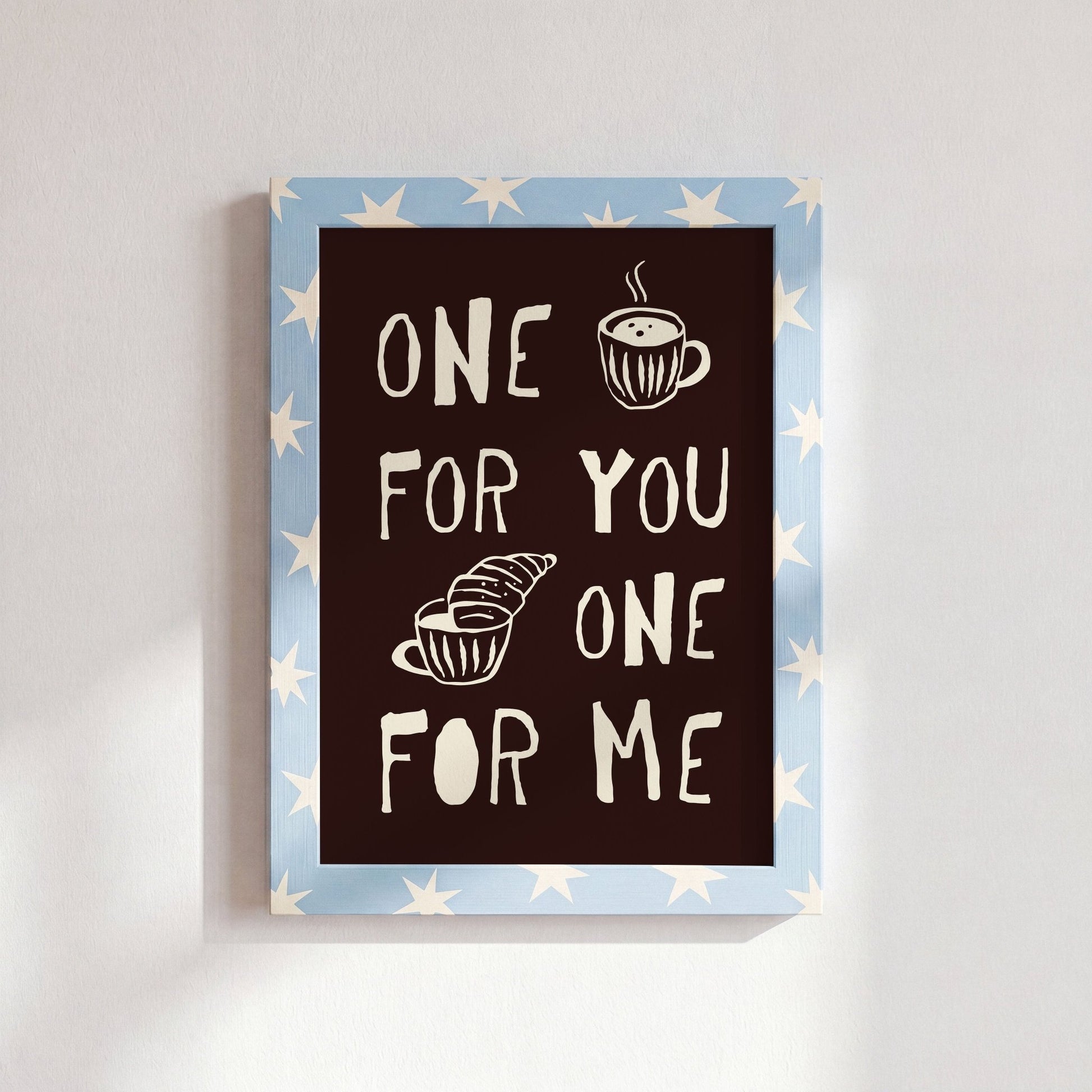 One For You One For Me Art Print - Posterami