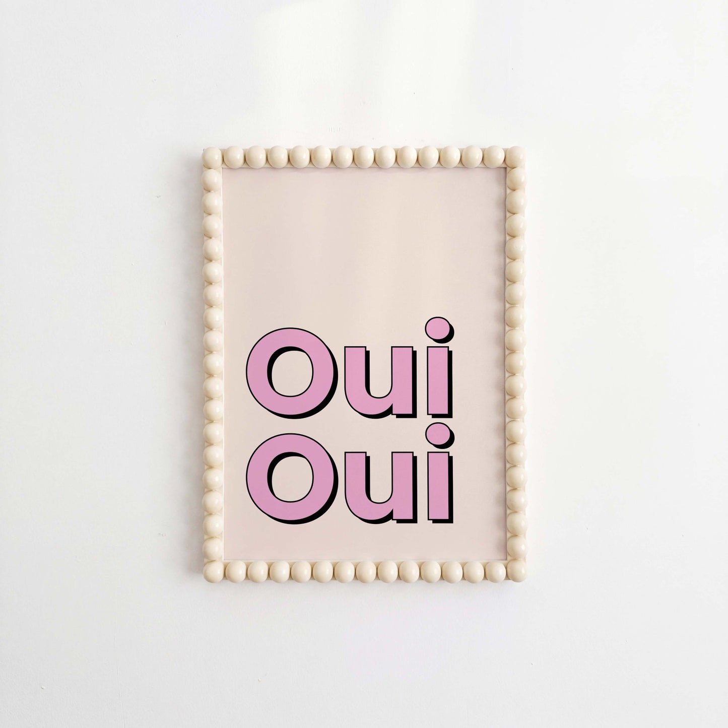 Oui Oui! Pink - Posterami