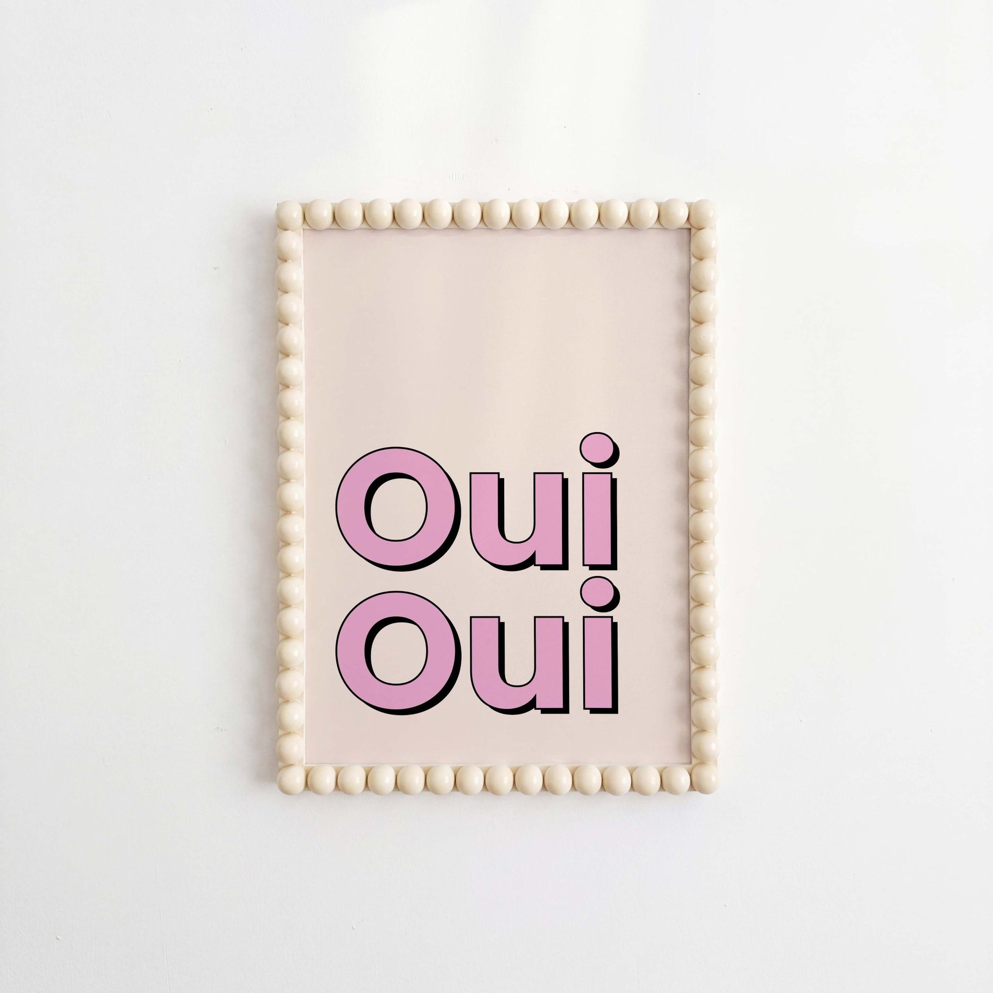 Oui Oui! Pink - Posterami