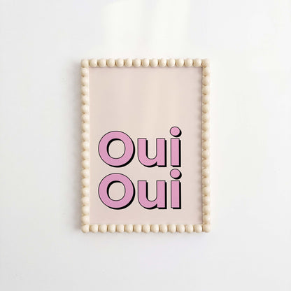 Oui Oui! Pink - Posterami