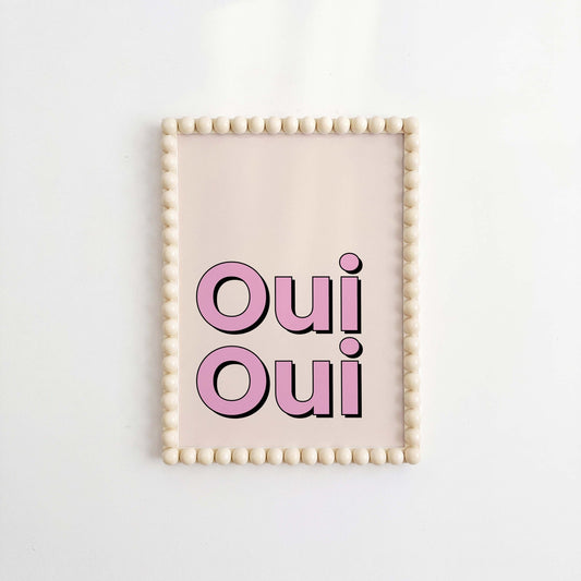 Oui Oui! Pink - Posterami