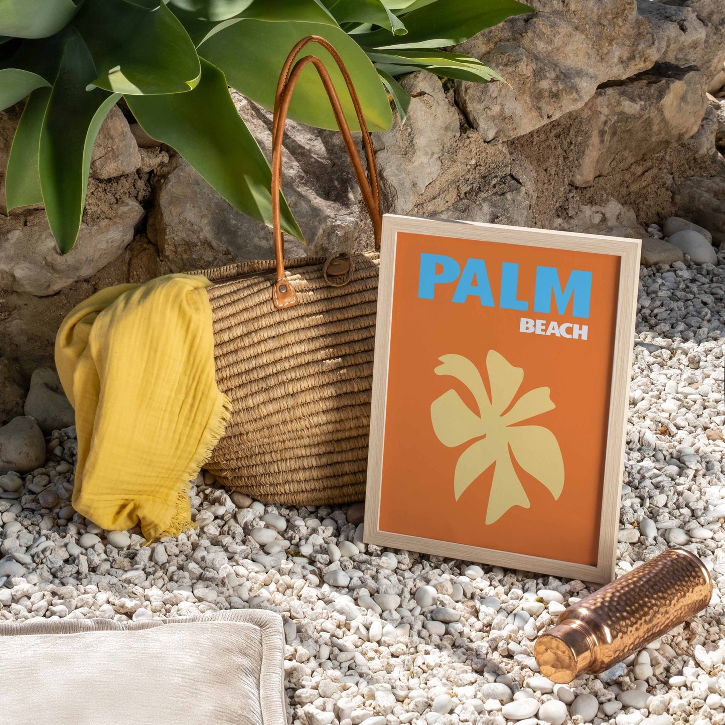 Palm Beach Art Print - Posterami