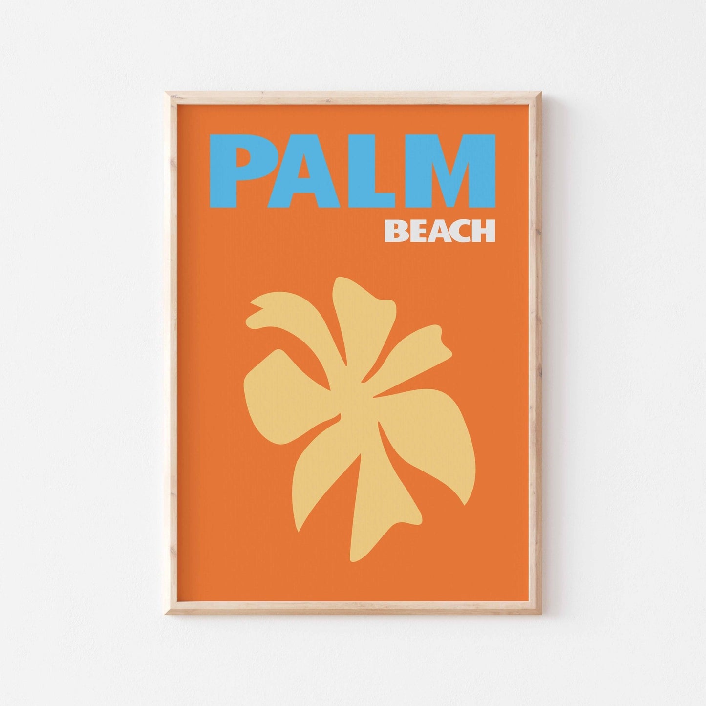 Palm Beach Art Print - Posterami