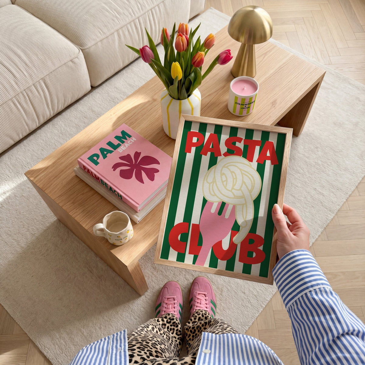 Pasta Club Art Print - Posterami