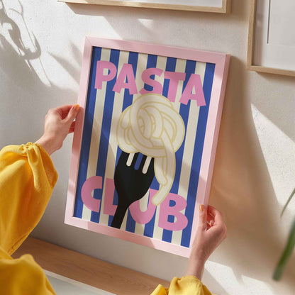 Pasta Club Art Print - Posterami