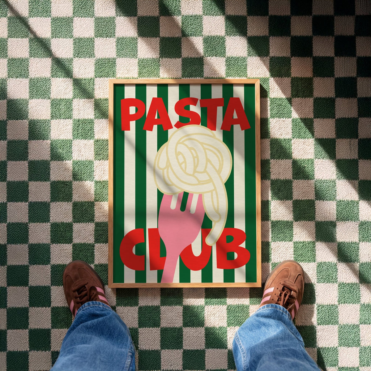 Pasta Club Art Print - Posterami