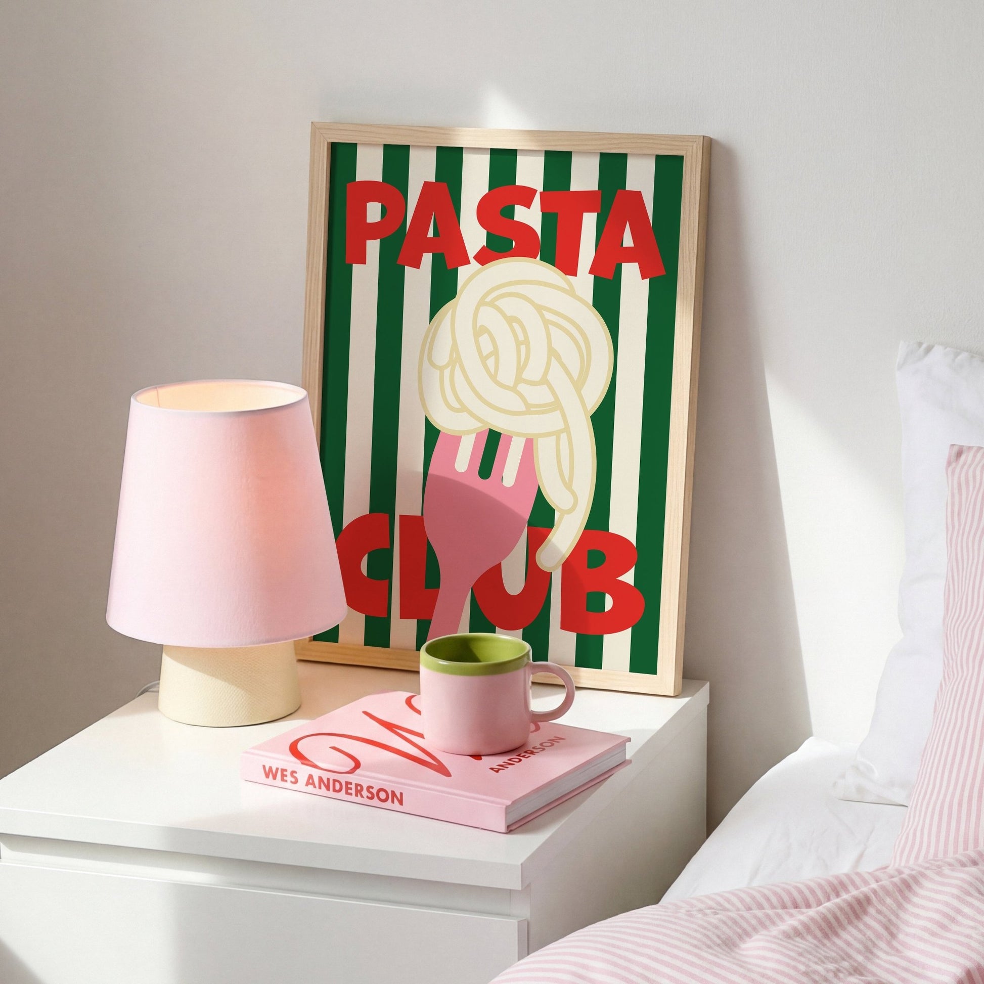 Pasta Club Art Print - Posterami