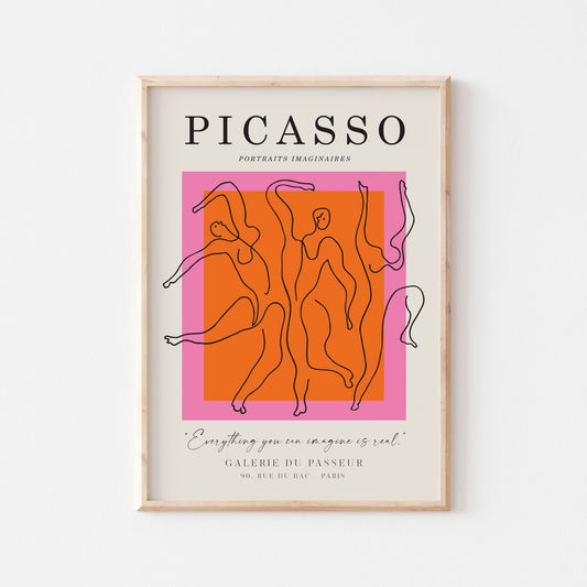 Picasso Art Print (61x81cm) - Posterami