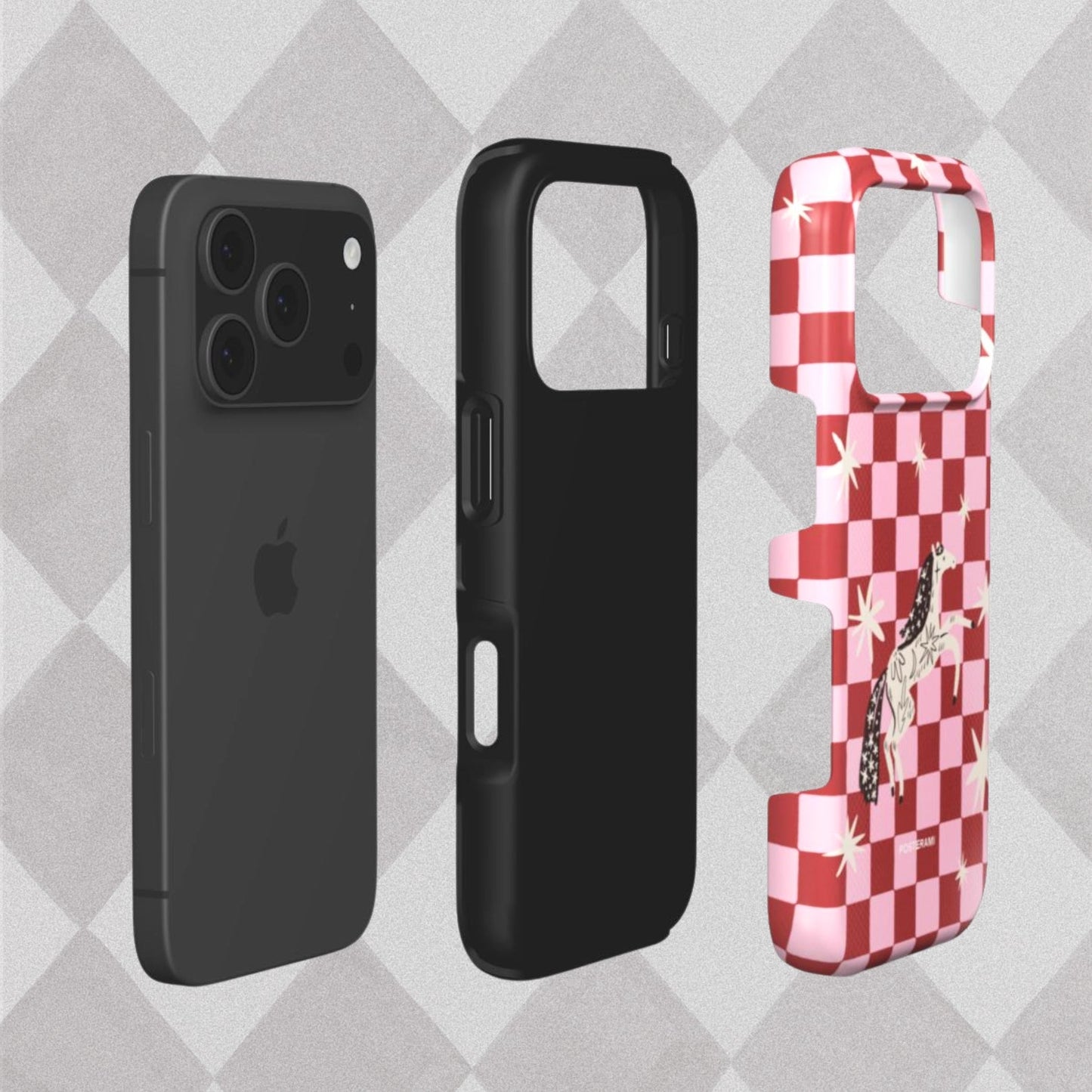 Pink Stallion Tough Phone Case - Posterami