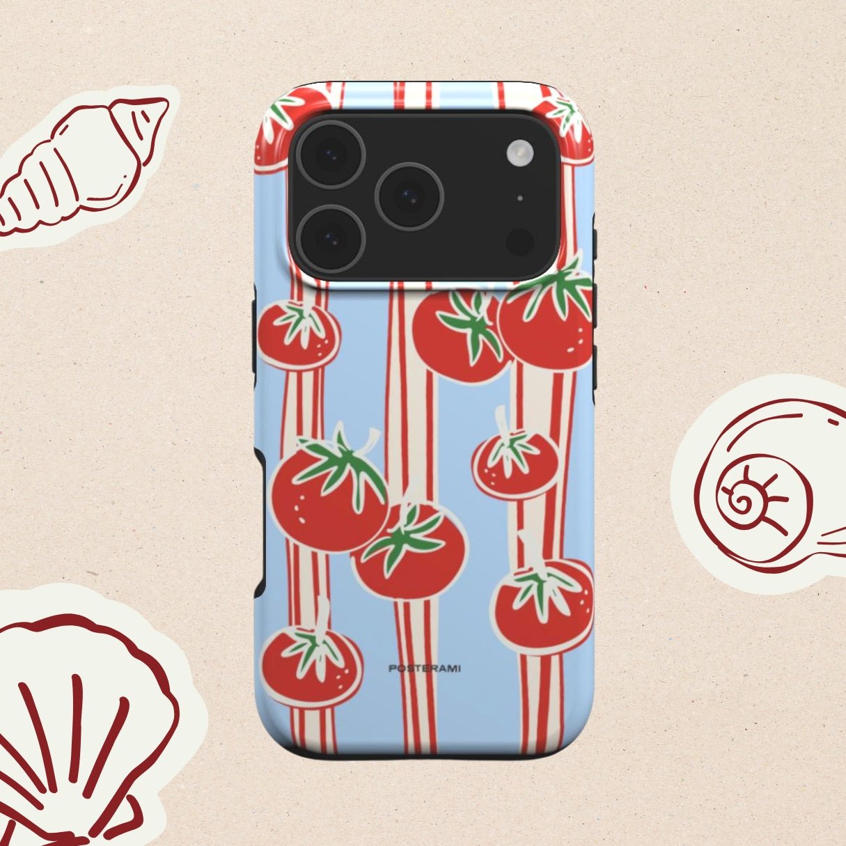 Pomodoro Tough Phone Case - Posterami