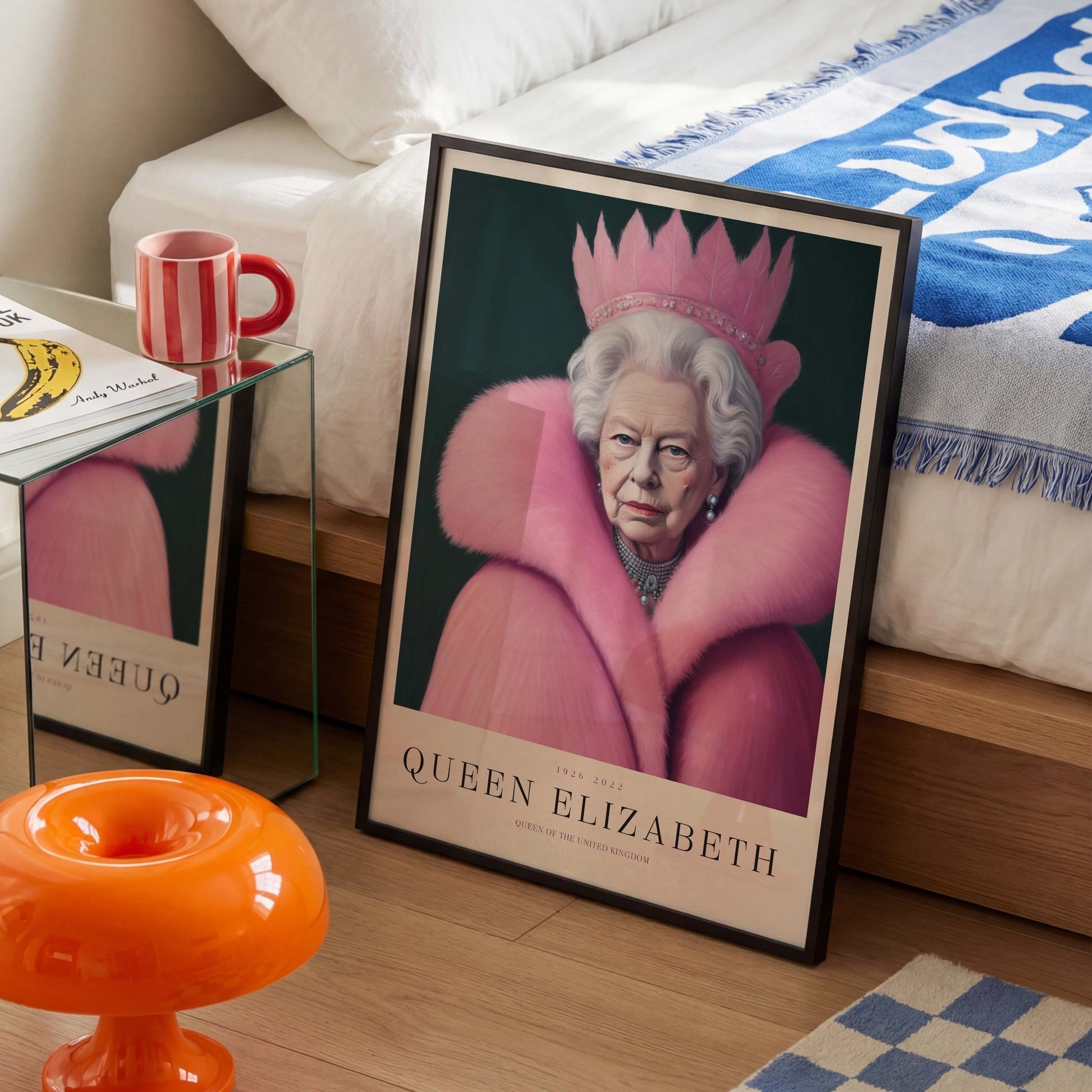 Queen Elizabeth II Art Print - Posterami